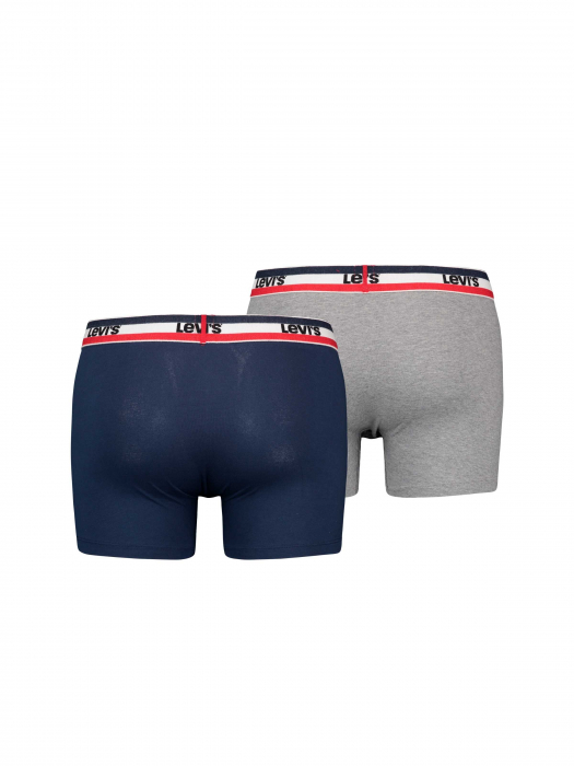 Levi's Мужской Набор Нижнего Белья Тёмно-Синий/Серый [2]