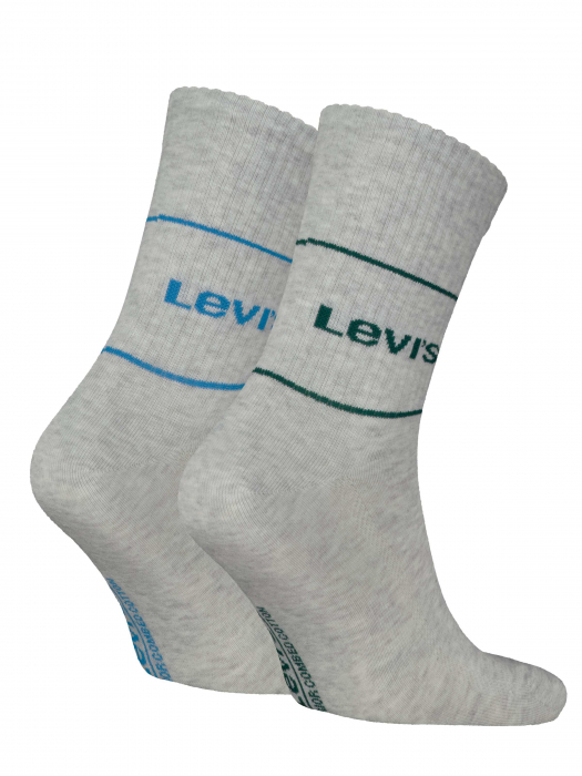 Levi's Мужской Набор Носков Серые [2]