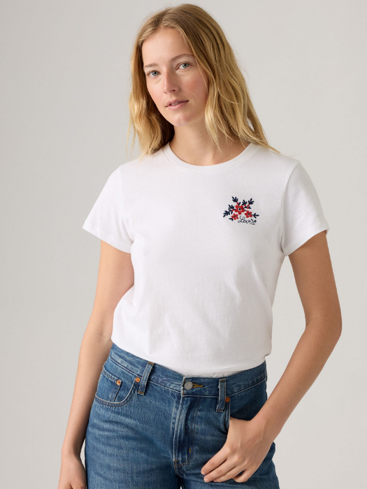 Levi's Tricou Alb Regular Femei [1]
