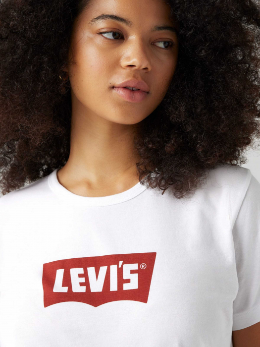 Levi's Tricou Alb Regular Femei [3]