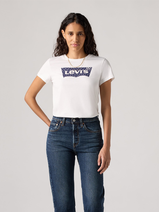 Levi's Женская Футболка Белая Regular [1]