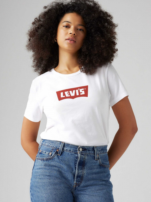 Levi's Tricou Alb Regular Femei [4]