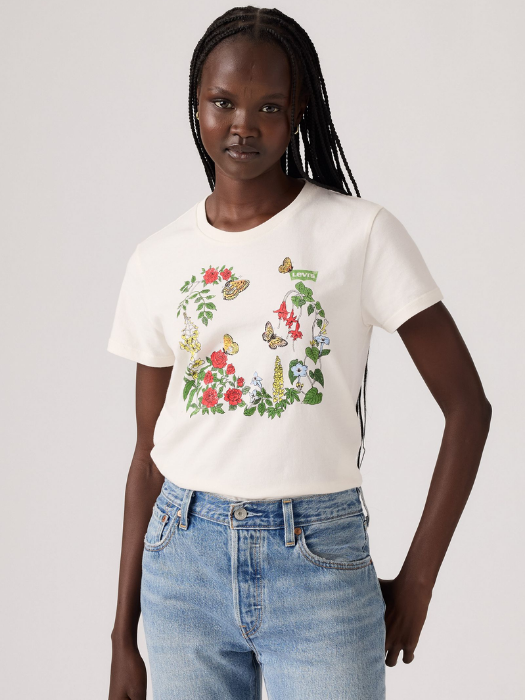 Levi's Tricou Alb Regular Femei [1]