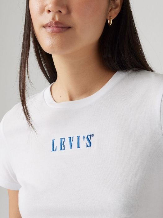 Levi's Tricou Alb Regular Femei [3]
