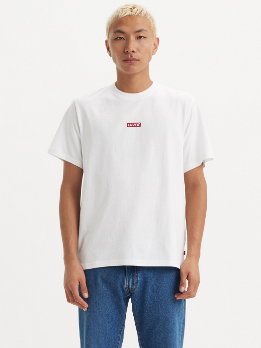 Levi's Мужская Футболка Белая Relaxed [1]