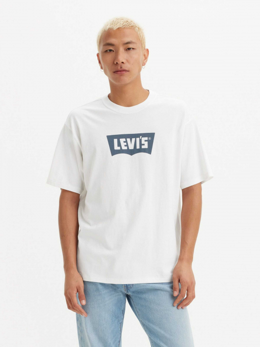 Levi's Мужская Футболка Белая Relaxed [1]