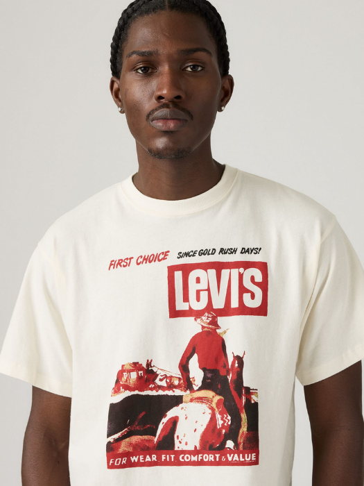 Levi's Tricou Alb Relaxed Barbati [3]