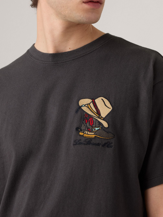 Levi's Tricou Antracit Relaxed Barbati [3]