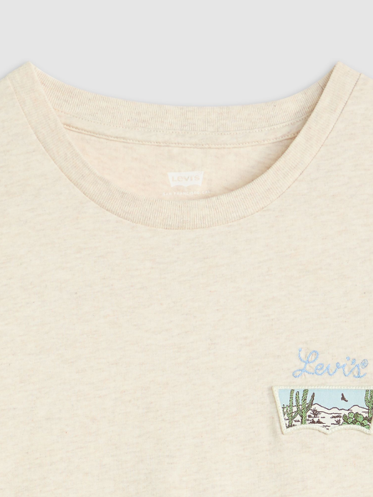 Levi's Tricou Bej Regular Femei [5]