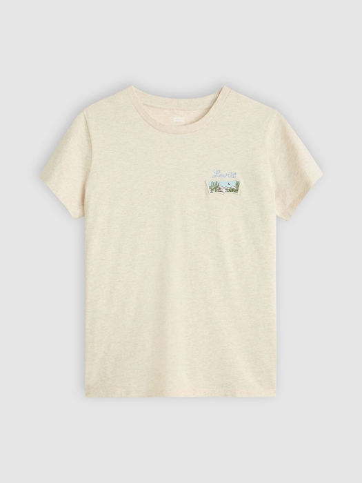 Levi's Tricou Bej Regular Femei [6]