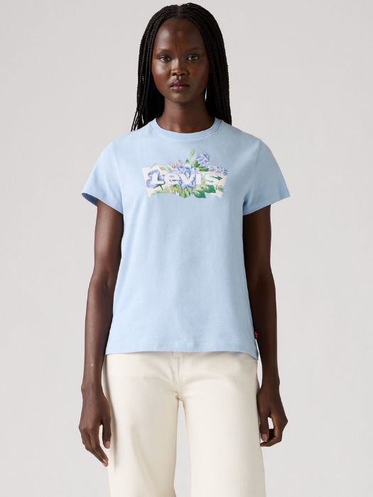 Levi's Tricou Albastru Deschis Regular Femei [1]