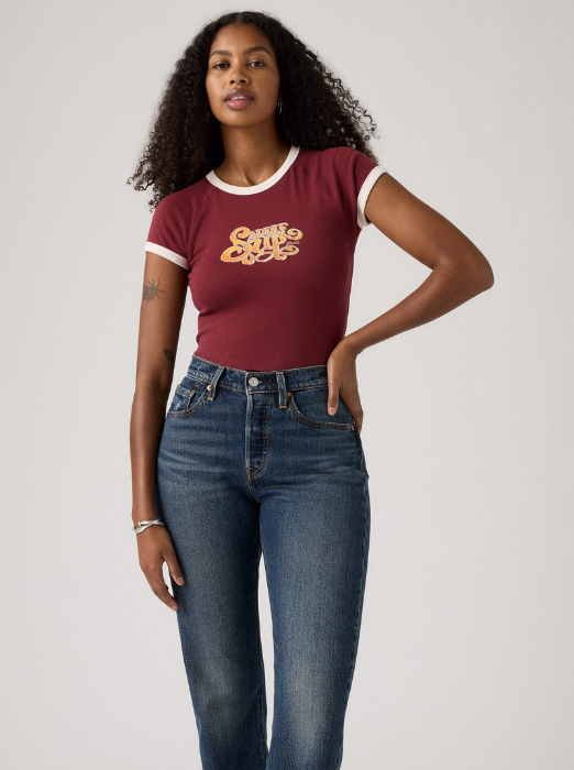 Levi's Tricou Bordo Slim Femei [1]