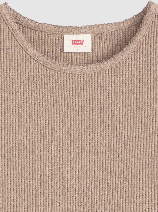 Levi's Tricou Cafeniu Slim Femei [5]