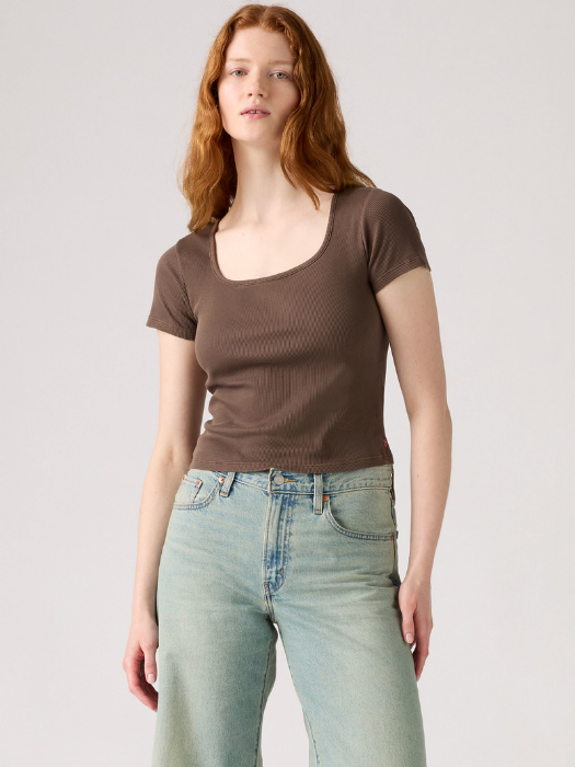 Levi's Tricou Maro Slim Femei [1]