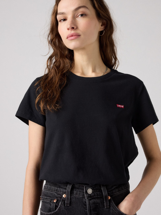 Levi's Tricou Negru Regular Femei [2]