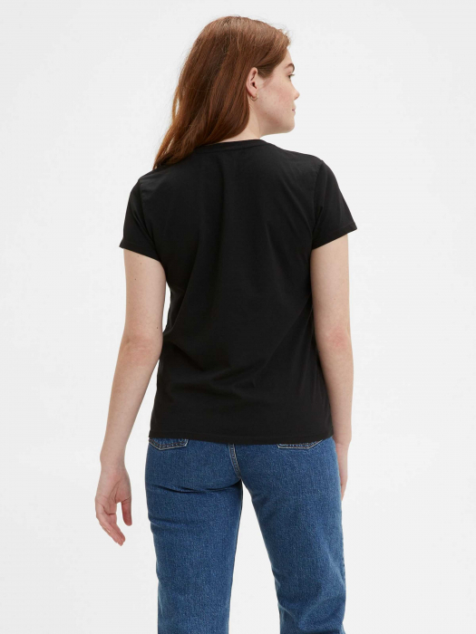 Levi's Tricou Negru Regular Femei [2]