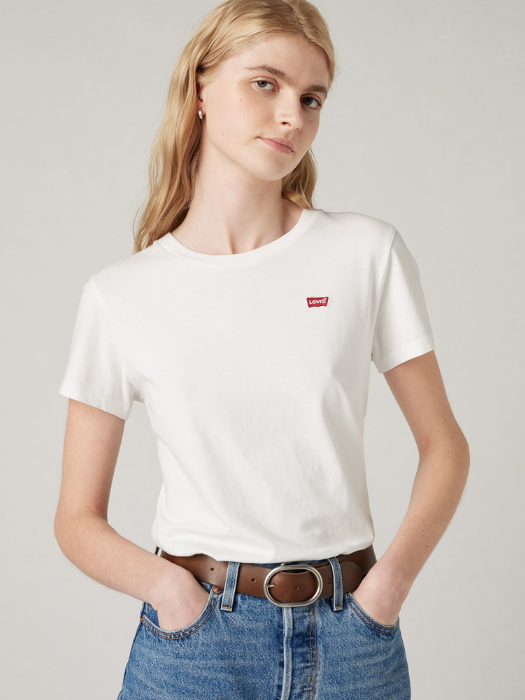 Levi's Женская Футболка Кремовая Regular [1]