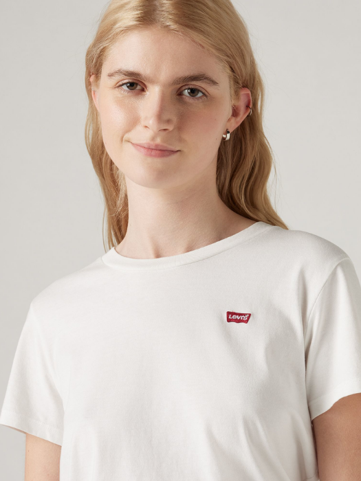 Levi's Женская Футболка Кремовая Regular [2]