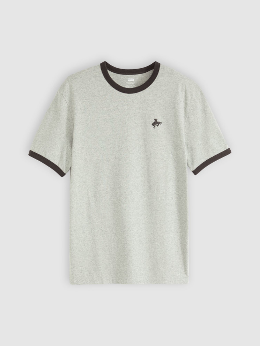 Levi's Мужская Футболка Серая/Чёрная Regular [6]