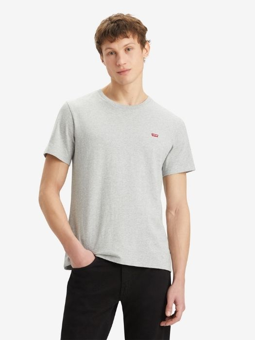 Levi's Мужская Футболка Светло-Серая Regular [4]