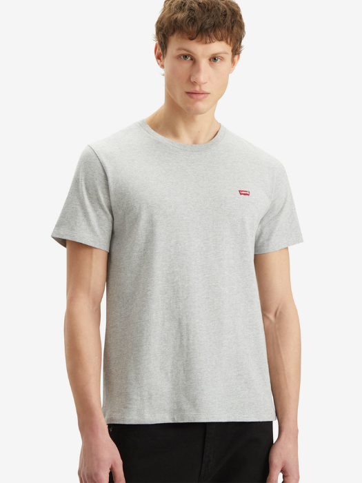Levi's Мужская Футболка Светло-Серая Regular [2]