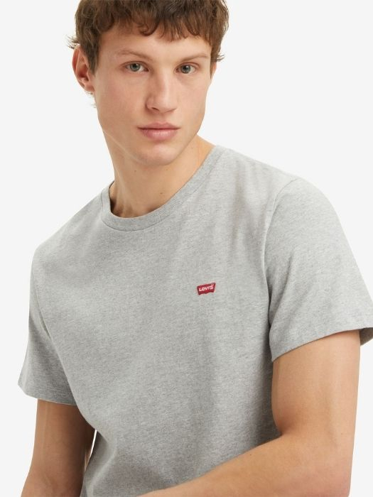 Levi's Мужская Футболка Светло-Серая Regular [3]