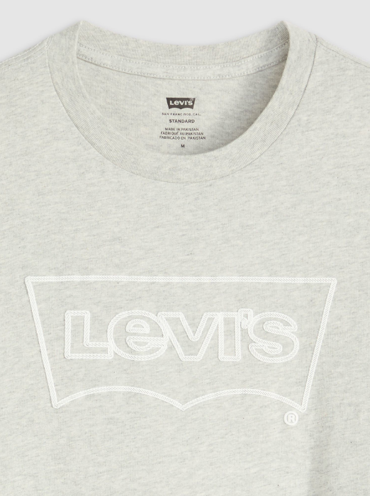 Levi's Мужская Футболка Серая Regular [5]