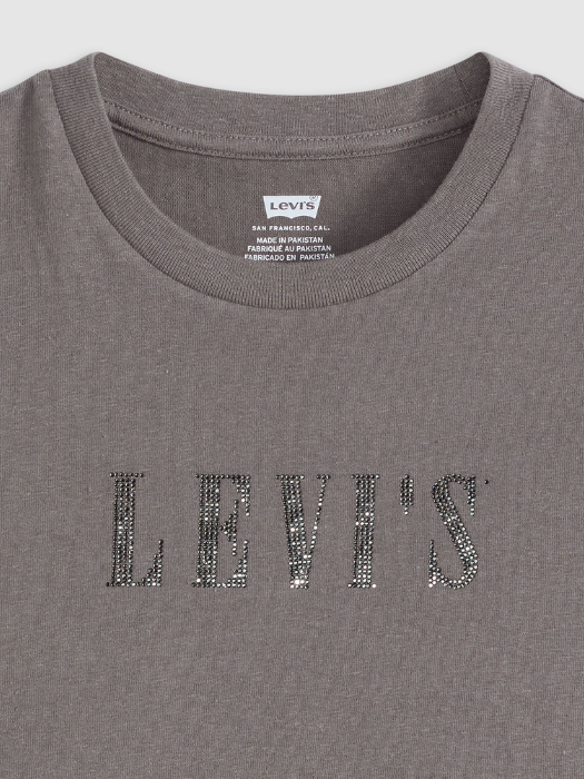 Levi's Tricou Gri Inchis Regular Femei [5]