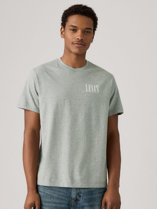 Levi's Tricou Gri Deschis Relaxed Barbati [2]