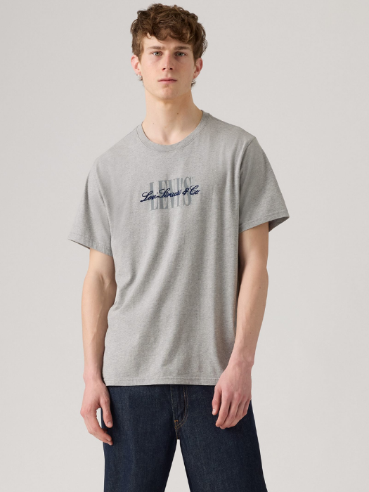 Levi's Tricou Gri Deschis Relaxed Barbati [1]