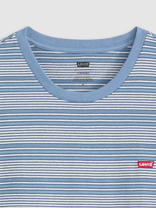 Levi's Мужская Футболка Синяя Regular [5]