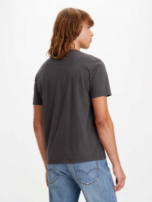 Levi's Мужская Футболка Тёмная Серая Regular [2]