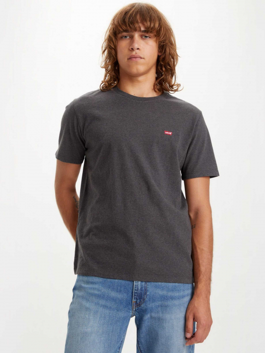 Levi's Tricou Gri Inchis Regular Barbati [3]