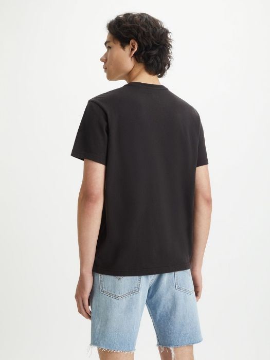 Levi's Мужская Футболка Чёрная Relaxed [4]