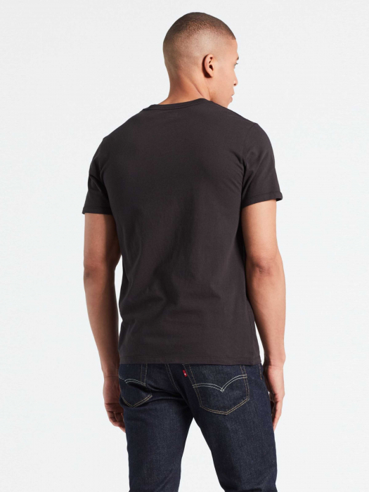 Levi's Мужская Футболка Чёрная  Regular [2]