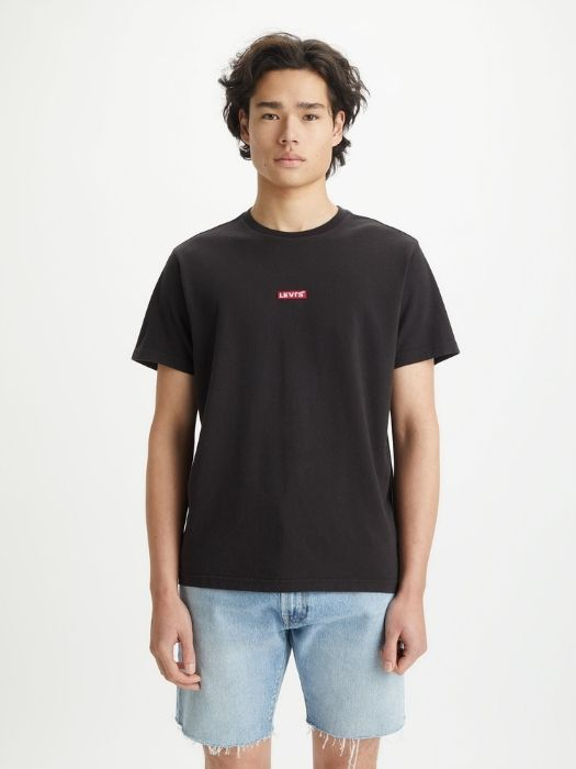 Levi's Мужская Футболка Чёрная Relaxed [2]