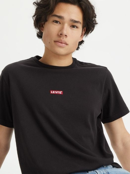 Levi's Мужская Футболка Чёрная Relaxed [6]