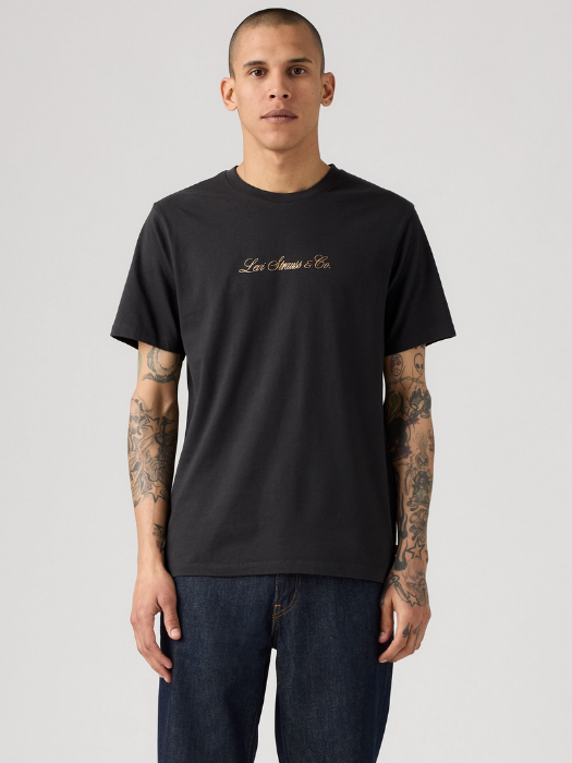 Levi's Tricou Negru Regular Barbati [1]