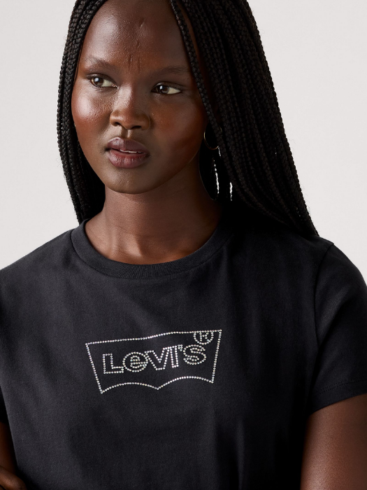 Levi's Tricou Negru Regular Femei [3]