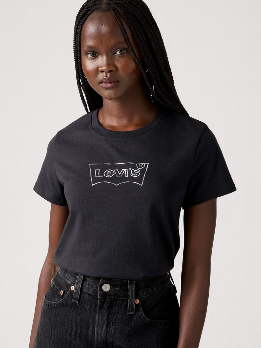 Levi's Tricou Negru Regular Femei [2]