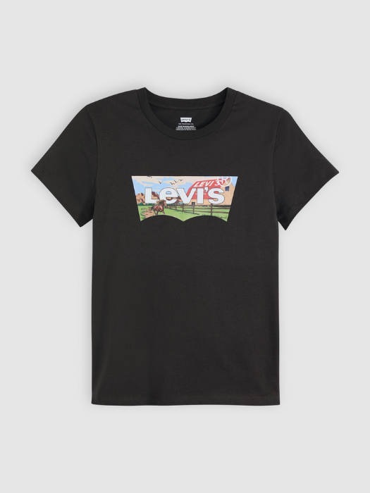 Levi's Tricou Negru Regular Femei [5]