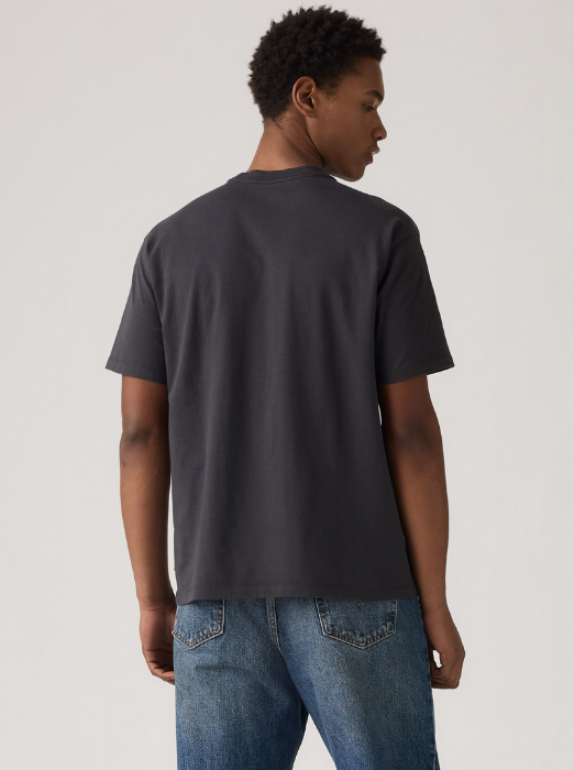 Levi's Мужская Футболка Чёрная Relaxed [4]