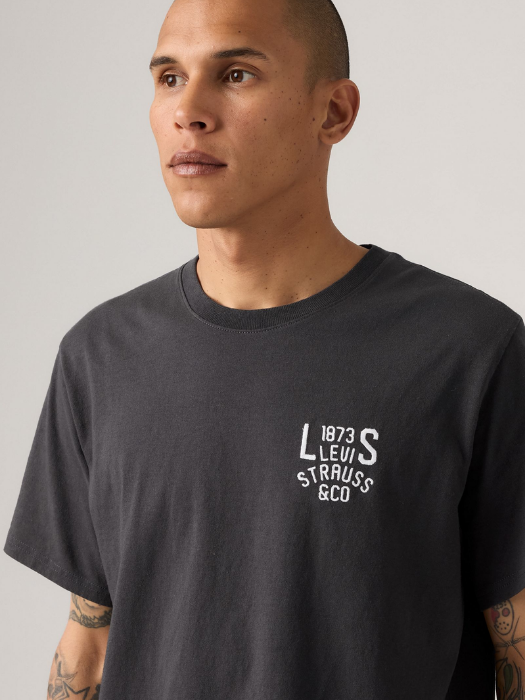 Levi's Tricou Negru Relaxed Barbati [3]