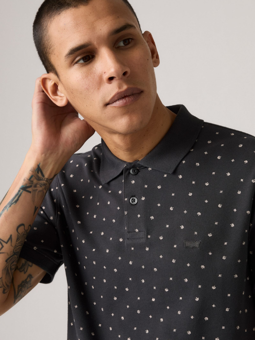 Levi's Tricou Polo Gri Inchis Slim Barbati [2]