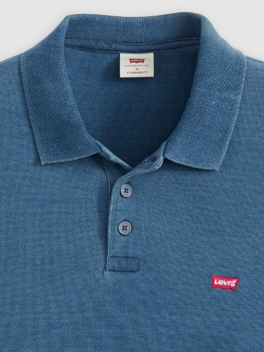 Levi's Мужская Футболка-Поло Темно-Синяя Regular [5]