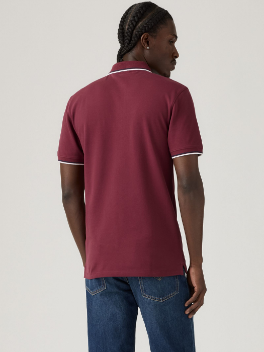 Levi's Tricou Polo Rosu Visiniu Slim Barbati [4]
