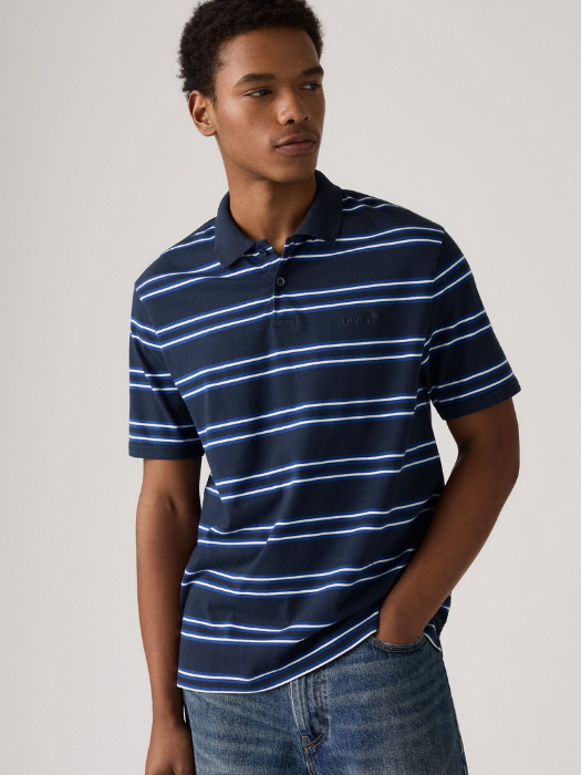 Levi's Футболка-Поло Navy Regular [3]