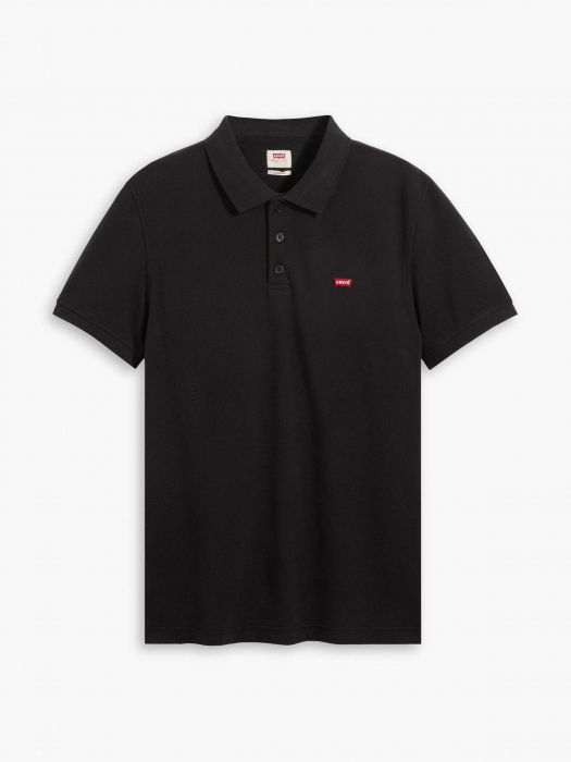 Levi's Мужская Футболка-Поло Чёрная  Regular [3]