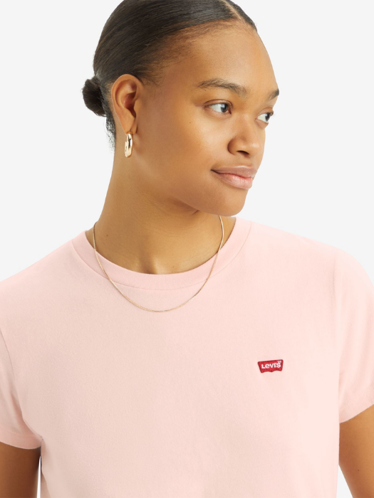 Levi's Женская Футболка Светло-Розовая Regular [3]