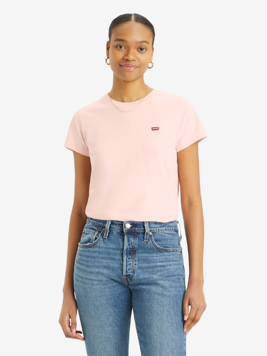 Levi's Женская Футболка Светло-Розовая Regular [1]